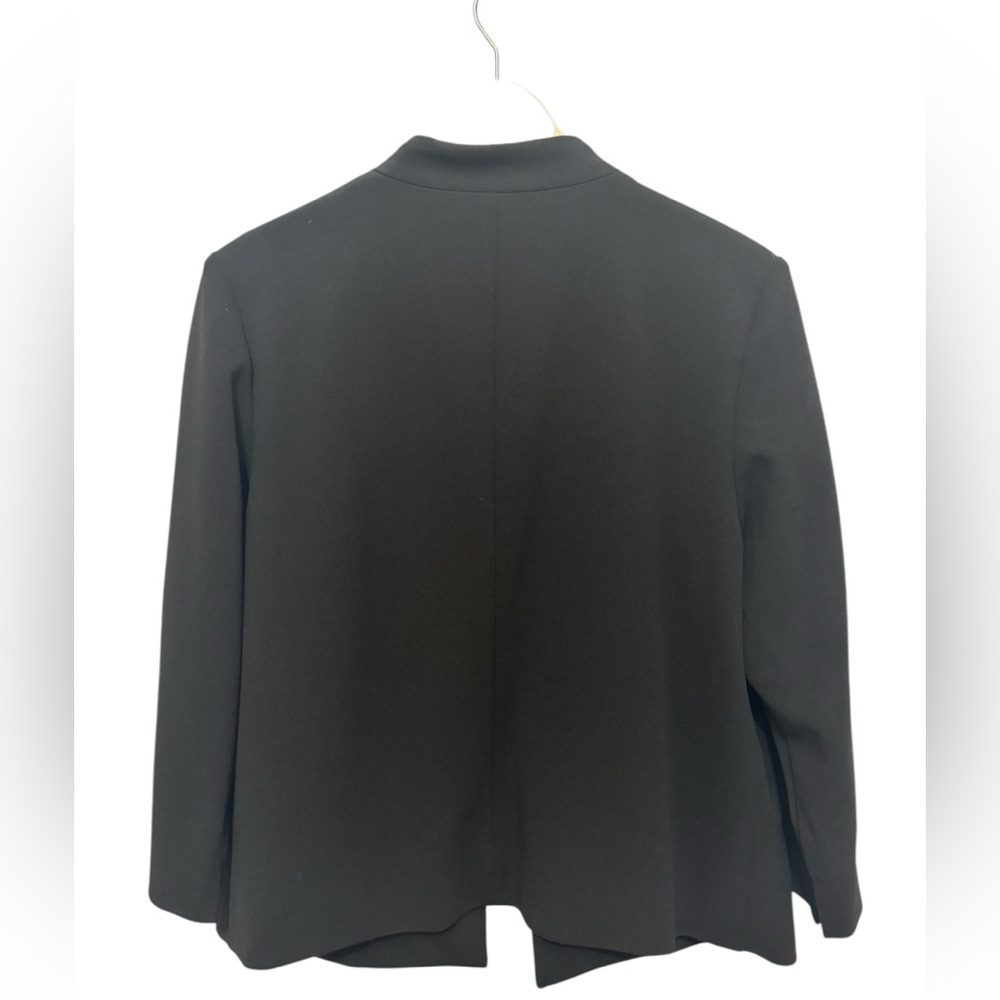 Roz & Ali Black Suit Jacket Open Size M - Picture 4 of 9